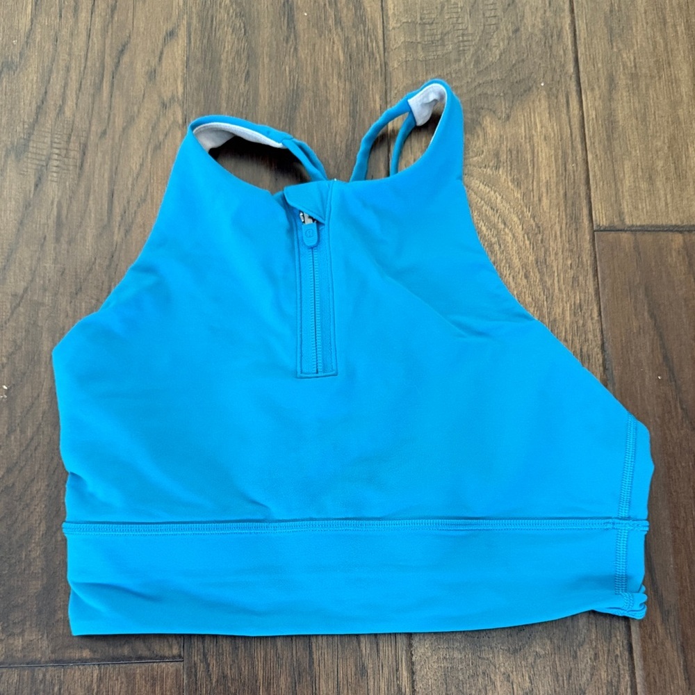 Lululemon Energy High Neck Longline Zip Bra